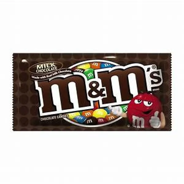 m&m milk chocolage 45g