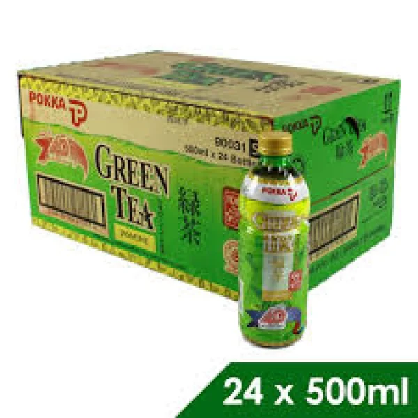 pokka ice peach tea 500ml pet bottle (copy)